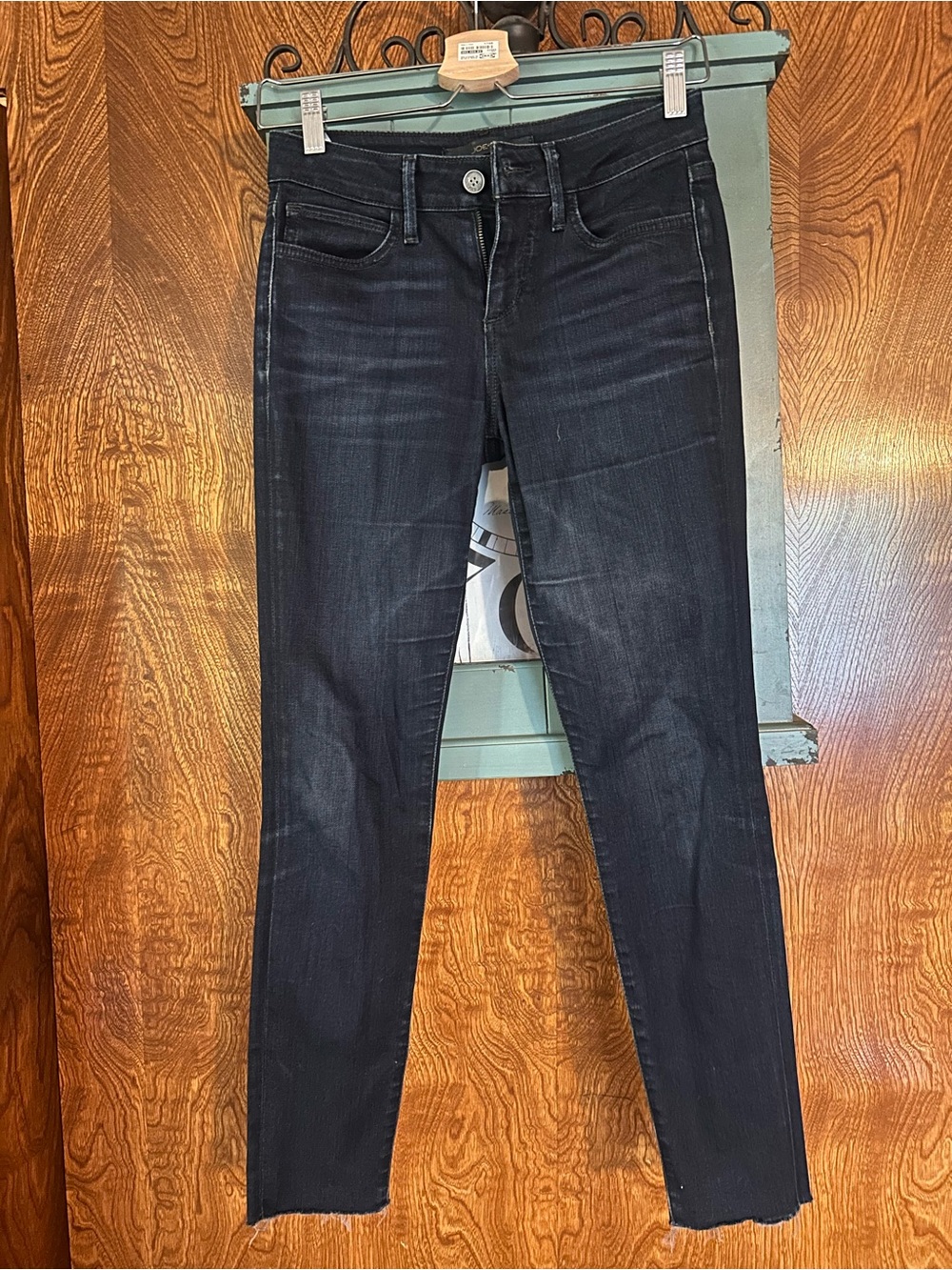 Dark Wash Women’s Skinny Jeans - Blue Denim